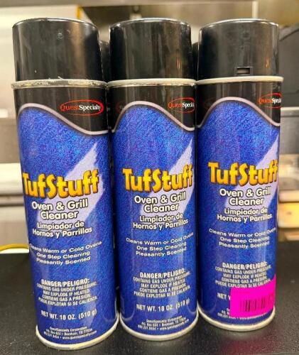 (6) CANS OF TUFF STUFF OVEN CLEANER