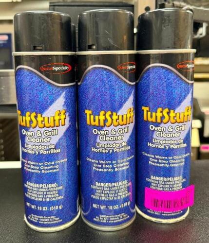 (6) CANS OF TUFF STUFF OVEN CLEANER