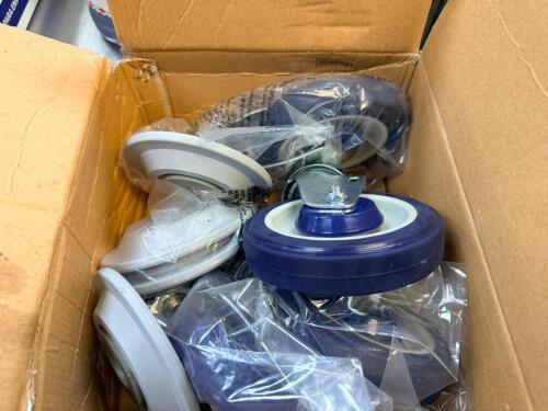 (1) SET OF ROULETTS 4" HEADY DUTY CASTERS.