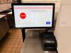 TOAST TOUCHSCREEN POS TERMINAL SYSTEM WITH (4) DISPLAY MONITOR, RECEIPT PRINTER, AND CARD READER, INCLUDES MOUNTING STAND AND CONNECTING CABLES. - 2