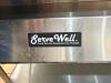 VOLLRATH SERVEWELL ELECTRIC STEAM TABLE WITH FIVE WELL PAN CONFIGURATION AND STAINLESS STEEL CONSTRUCTION. UNIT FEATURES INDIVIDUAL HEAT CONTROLS FOR EACH WELL AND OPEN BASE STORAGE SHELF. - 8