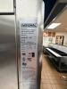 RATIONAL ICOMBI PRO COMMERCIAL COMBI OVEN WITH STAINLESS STEEL CONSTRUCTION, DIGITAL TOUCHSCREEN CONTROL, AND GLASS VIEWING DOOR. UNIT INCLUDES OVERHEAD VENT HOOD AND STAINLESS STEEL STAND WITH PAN RACK STORAGE. - 6