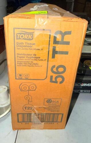 TORK BATH TISSUE DISPENSERS 56 TR - NEW IN THE BOX.