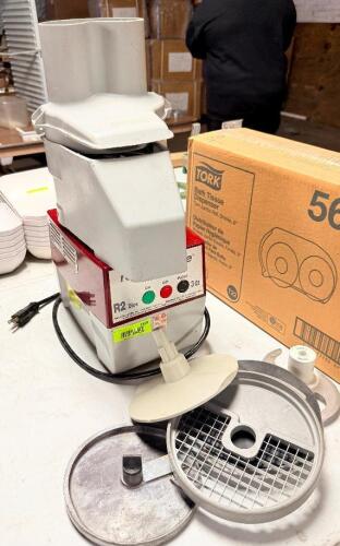 ROBO COUPE R2 FOOD PROCESSOR W/ ATTACHMENTS