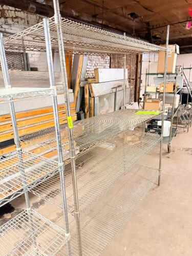 60" X 18" FOUR TIER WIRE