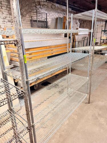 60" X 14" FOUR TIER WIRE