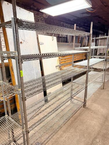 72" X 12" FIVE TIER WIRE