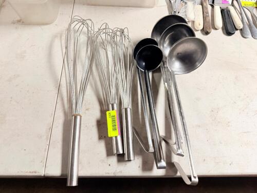 (1) LOT OF ASSORTED UTENSILS