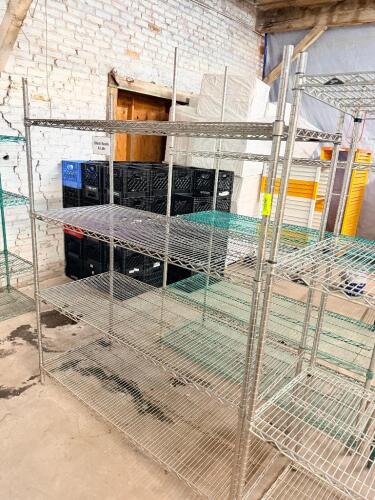 60" X 24" FOUR TIER WIRE