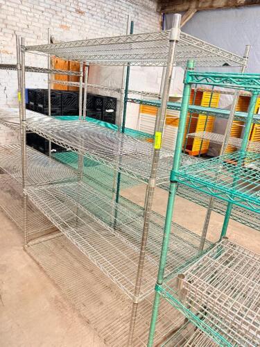 60" X 24" FOUR TIER WIRE