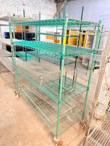 60" X 24" FOUR TIER WIRE