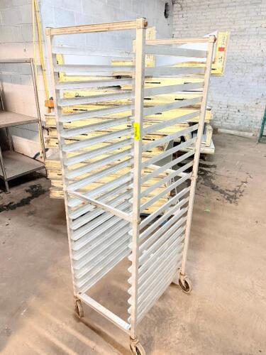 TWENTY PAN TRAY RACK.