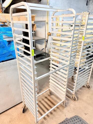 TWENTY PAN TRAY RACK.