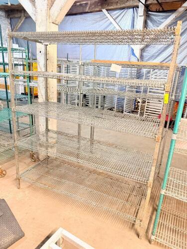 60" X 24" FIVE TIER WIRE