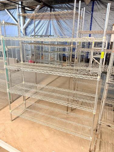 60" X 14" FOUR TIER WIRE