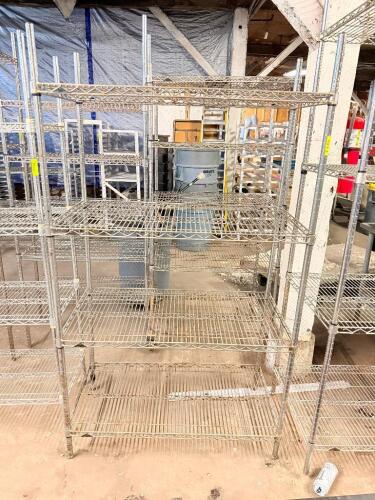 60" X 14" FOUR TIER WIRE