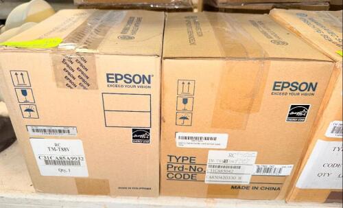 (2) EPSON TM-T88V TICKET PRINTERS ( NEW IN THE BOX )