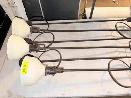 (5) KICHLER OLDE BRONZE PENDANT LIGHTS