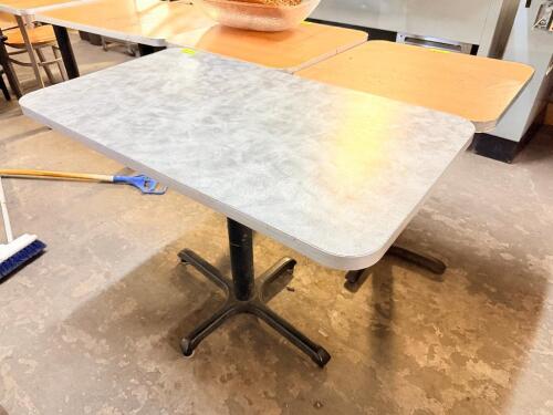 42" X 24" COMPOSITE TABLE W/ BASE,