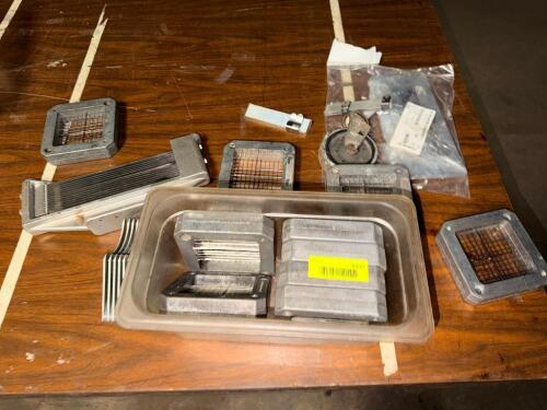 (1) LOT OF ASSORTED VEGETABLE DICER PARTS