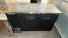 TRUE TWO DOOR BACK BAR COOLER. - 5