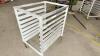 HALF SIZE TEN PAN ROLL ABOUT TRAY RACK.