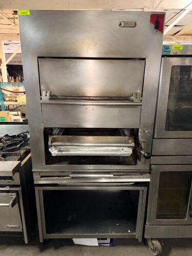 JADE RANGE DOUBLE STACK GAS BROILER.