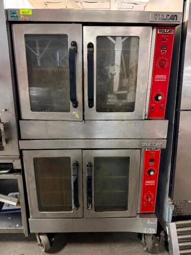 VULCAN DOUBLE STACK GAS CONVECTION OVEN.