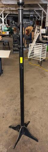 (2) HEAVY DUTY 75" TALL COAT RACKS