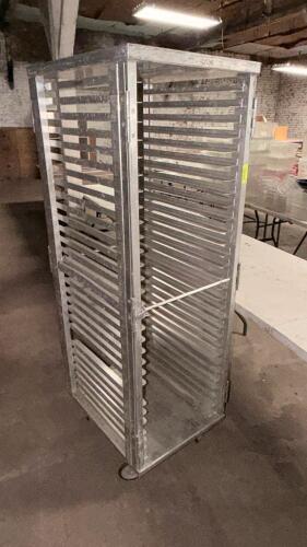 PLASTIC TRAY RACK
