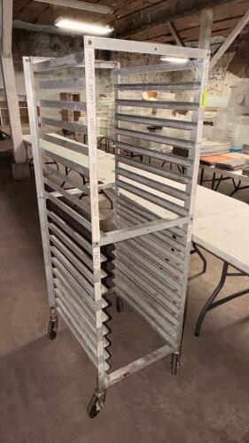 PLASTIC TRAY RACK