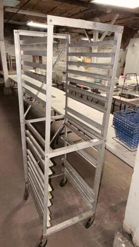 PLASTIC TRAY RACK