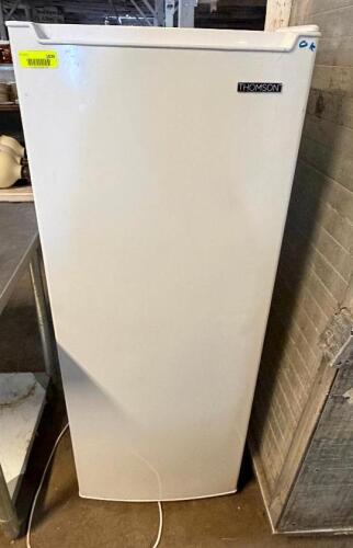 THOMSON UPRIGHT FREEZER.