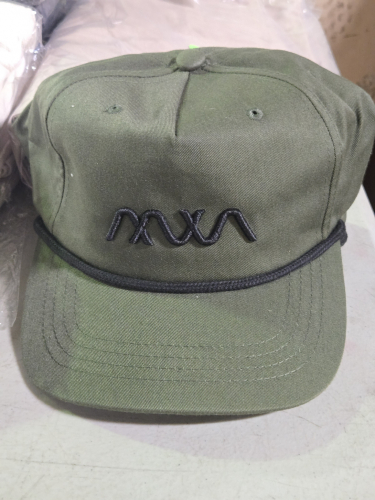 (4) FIELD GREEN LOGO HATS