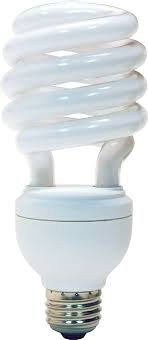 (2) COMPACT FLUORESCENT LIGHT BULBS