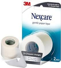 (1) BOX OF (24) ROLLS OF FIRST AID TAPE