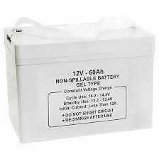 (1) NON-SPILLABLE SEALED LEAD-ACID BATTERY
