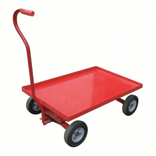 (1) WAGON TRUCK WITH LIPPED DECK