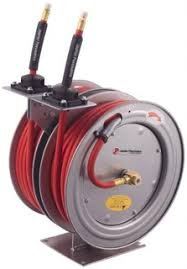 (1) SPRING RETRACTABLE HOSE REEL