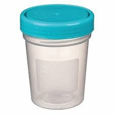 (1) CASE OF (500) SPECIMEN CONTAINER
