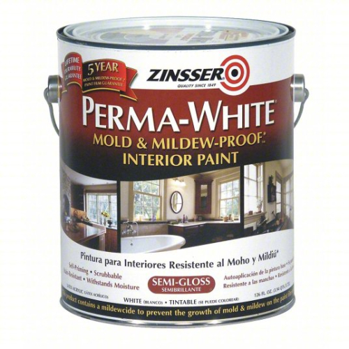 (1) WHITE LATEX ACRYLIC PAINT