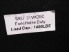 (1) FORKLIFTABLE PLASTIC TILT TRUCK - 3