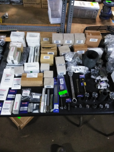 (1) TABLE OF MISC ITEMS