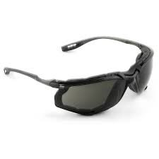 (10) PAIRS OF SAFETY GLASSES WITH FOAM GASKET