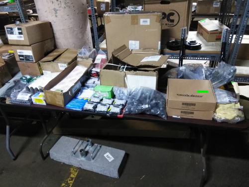 (1) TABLE OF MISC ITEMS
