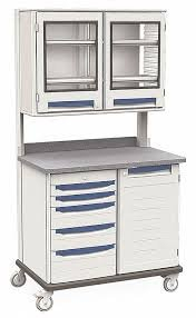 (1) MOBILE MEDICAL EQUIPMENT WORKSTATIONS