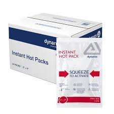 (1) BOX OF (24) INSTANT HOT PACKS