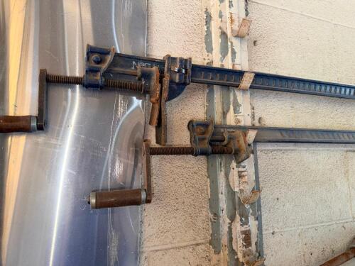 (2) POLE CLAMPS