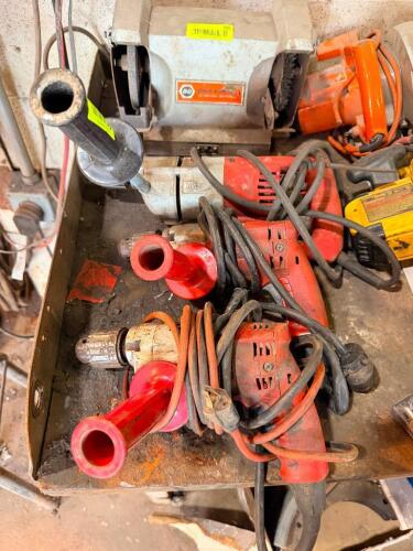 (3) ASSORTED MILWAUKEE ELECTRIC DRILLS