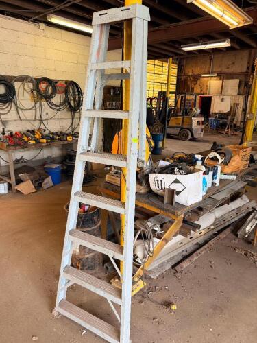 8' METAL LADDER.